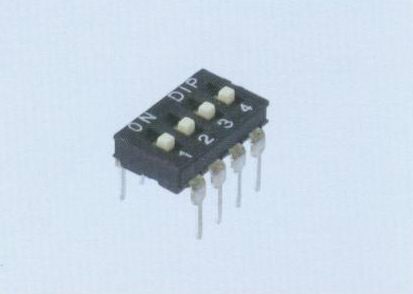 2.54mm DIP SWITCH IC TYPE 黑胶