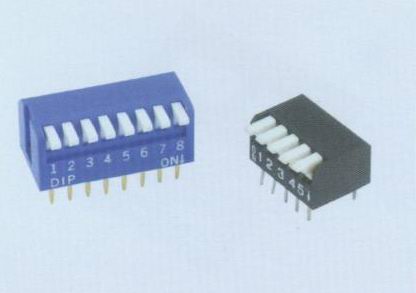 2.54mm DIP SWITCH 钢琴式